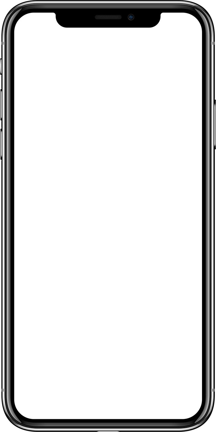 New Realistic Mobile Phone Smartphone Mockup with Blank Screen I